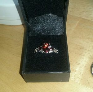 Red Citrene Rare Vintage Gemstone